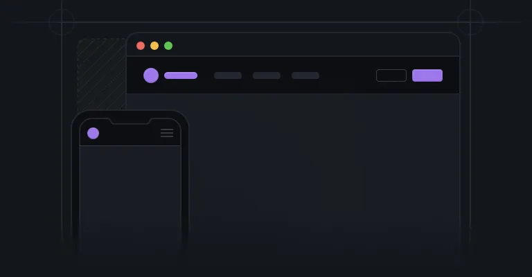 Header navigations